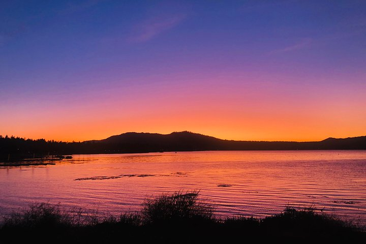 Sunset on Big Bear Lake